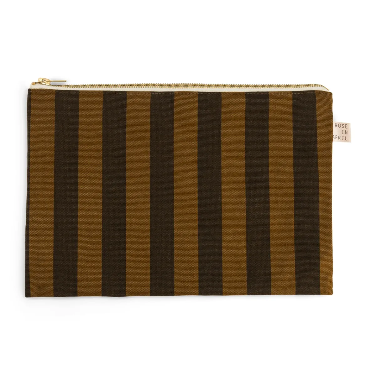 Rose in April Pochette - Lili Rayures Cumin Caramel Best