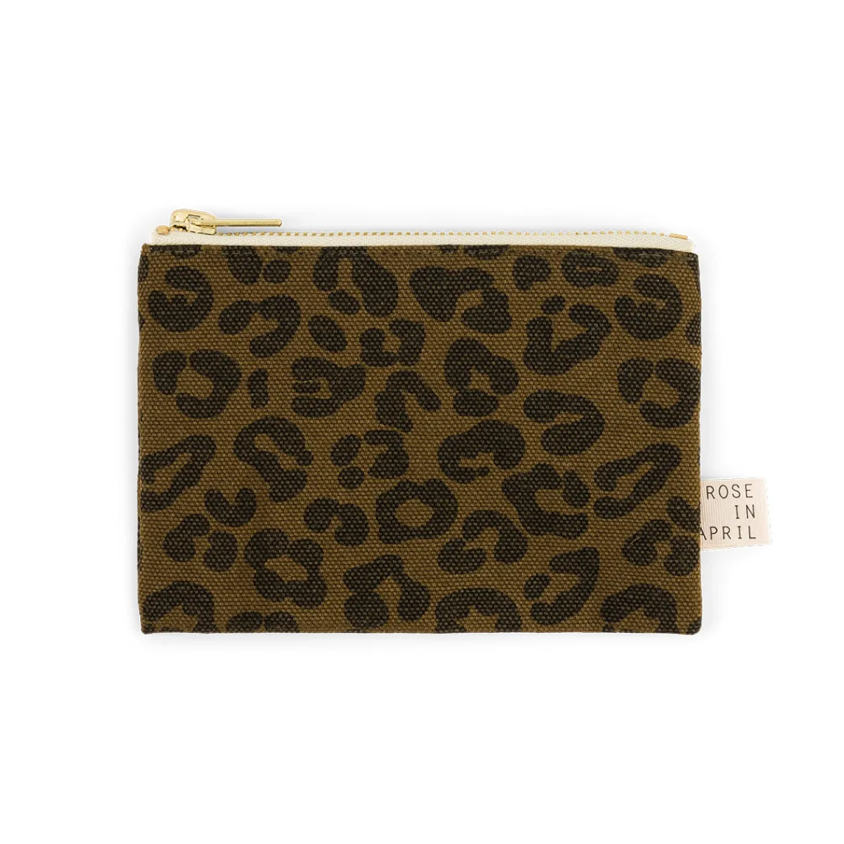 Rose in April Porte-monnaie - Marie Graou Olive Caramel Best Sale